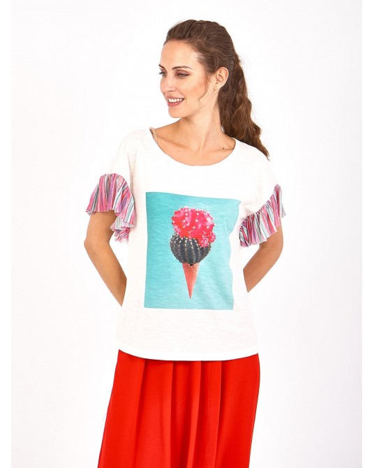 T-shirt courtes manches...